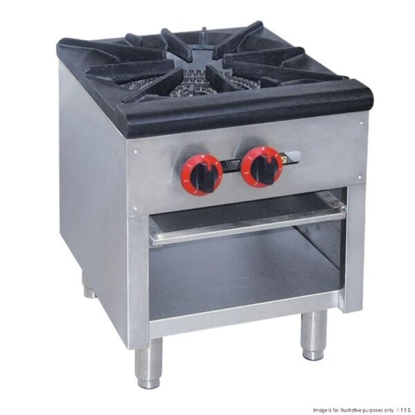 GASMAX Dual Ring Burner Single Hob with Flame Failure, RB-1E, RB-1ELPG