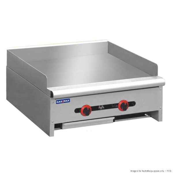 Gasmax Two burner griddle, RGT-24E, NG/LPG