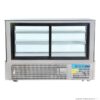 Bonvue Black Trim Square Glass Cake Display SSU150-2XB - Image 3