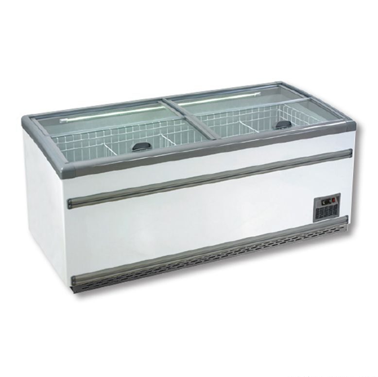 Thermaster Supermarket Island Dual Temperature Fridge Freezer, ZCD-L210S, ZCD-L250S