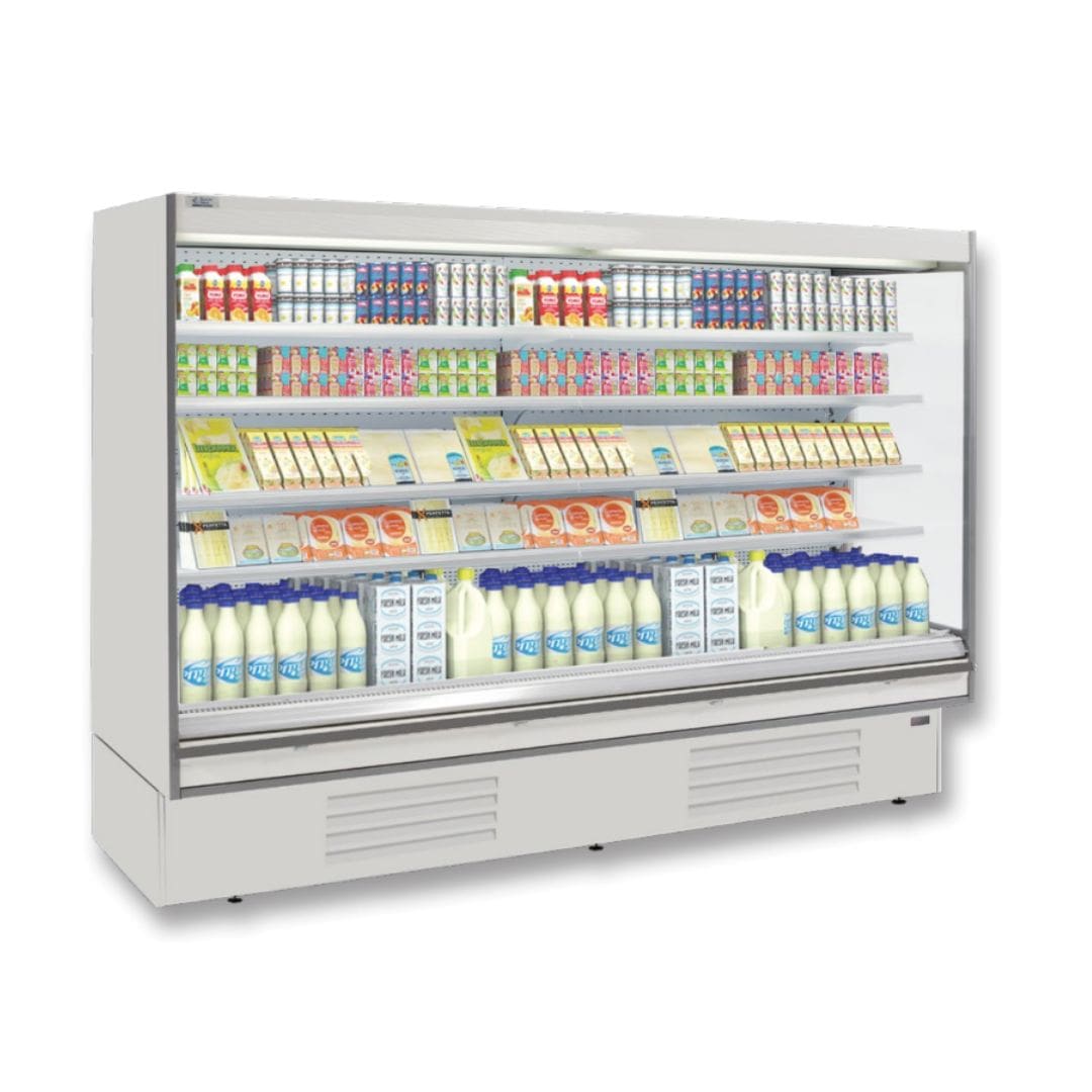 Bonnet Neve Onwave 3 Green 250 Open Display Chiller 2560mm