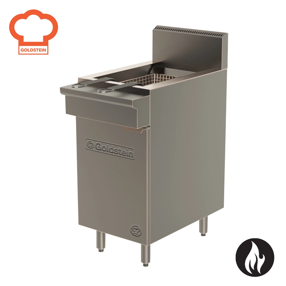 Goldstein Flat Bottom 457MM Wide Fish Fryer, FRG1L