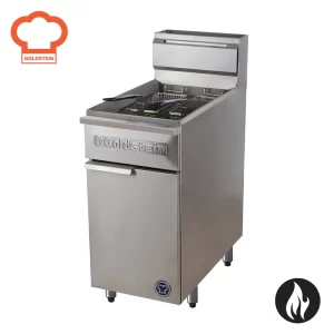 Goldstein TURBO 394MM Wide Gas Fryer, TGF1M/400L