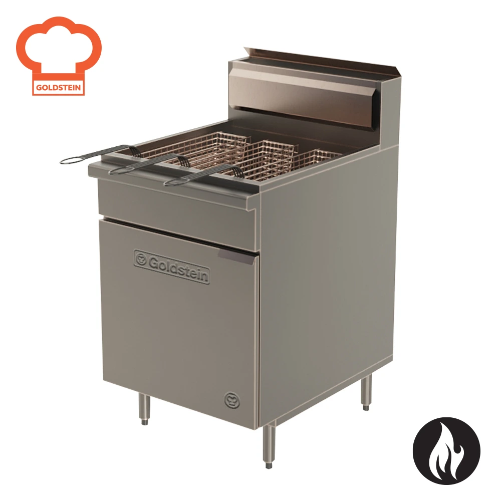 Goldstein TURBO 610MM Wide Gas Fryer, TGF24ML