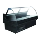 CDS curved front black deli display fridge, GBZ-1911YBT