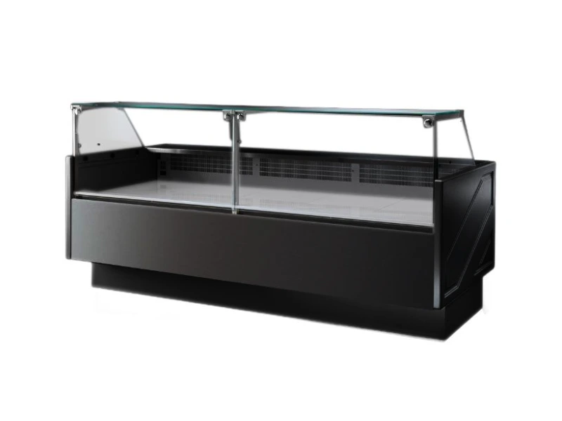 Tecnodom 2480mm Wide Deli Display with Storage, TDMR-0925B