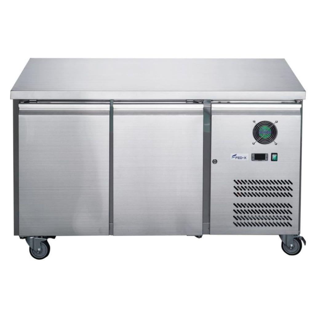 FED-X XUB7C13S2V 282L 2 Door Under Bench Fridge