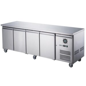 FED-X 4 Door Under Bench Fridge, XUB7C22S4V