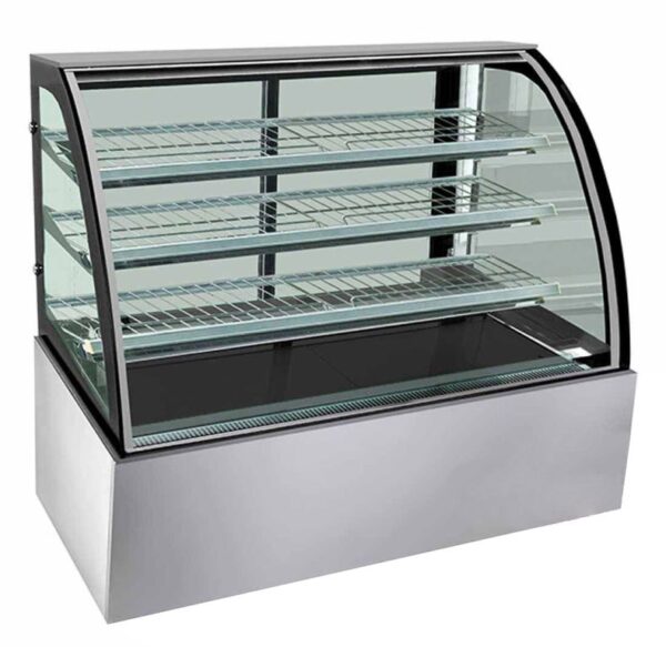 Bonvue Heated Food Display Curved Glass 900mm, H-SL830, H-SL840