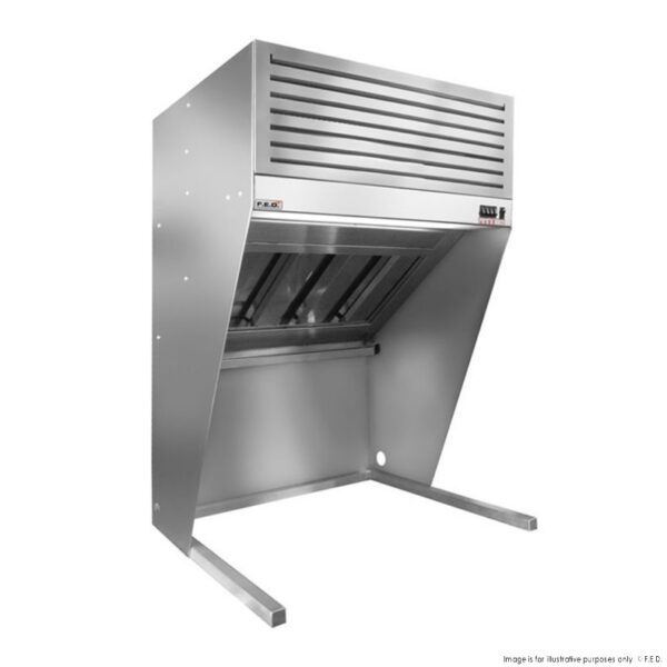 HOOD750A, Bench Top Exhaust Hood 750mm Wide