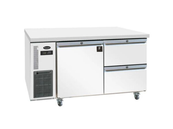 Austune Under Bench Freezer 1 door 2 drawer, CUF150-2D-2