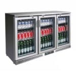 Thermaster SC316SG 320L 3 Door Stainless Steel Bar Fridge