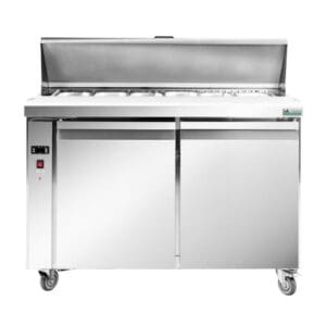 Thermaster SLB120 2 door Sandwich Bar Fridge 1200mm