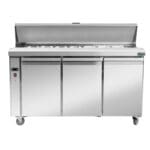 Thermaster SLB150 3 door Sandwich Bar Fridge 1500mm