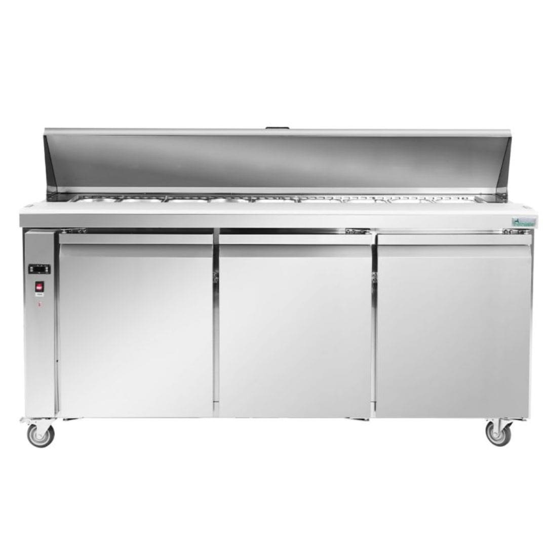 Thermaster SLB180 3 Door Sandwich Bar Fridge 1800mm