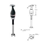 Dito Sama BM435 Smart Speed professional Stick Blender 350mm Tube