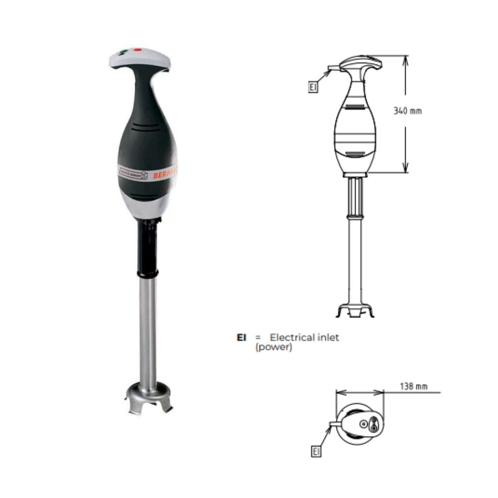 Dito Sama BM435 Smart Speed professional Stick Blender 350mm Tube