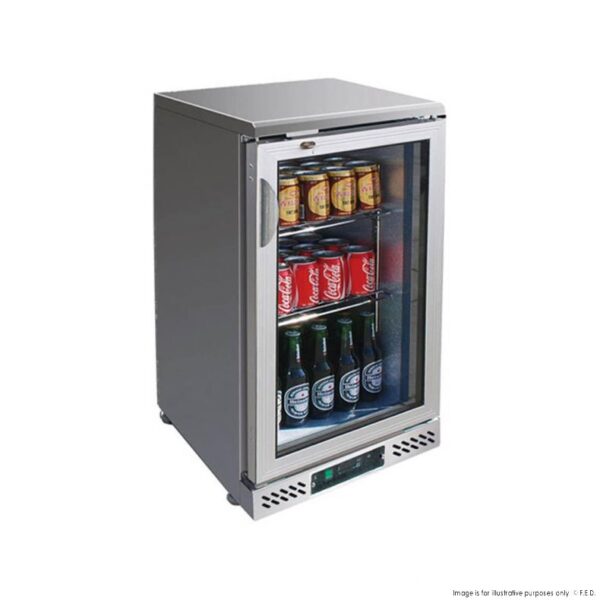 Thermaster 1 Door Stainless Steel Bar Cooler, SC148SG