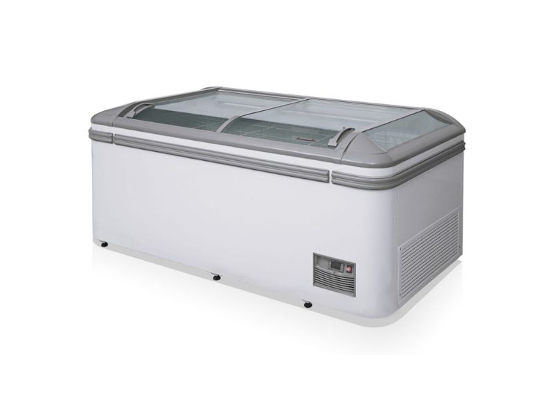 CDS Island Freezer End Case 1.6m, ZDS160