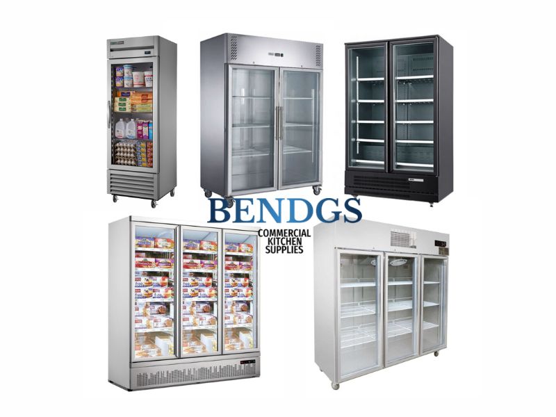 Commercial Upright display freezer