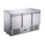 FED-X XGNS1300B 368L Compact 3 Door Workbench Fridge