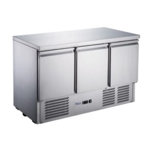 FED-X XGNS1300B 368L Compact 3 Door Workbench Fridge