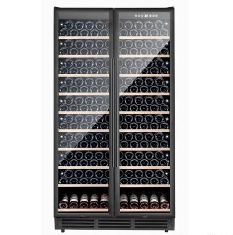 Thermaster Dual Zone Two Door Premium Wine Cooler, WB-218B