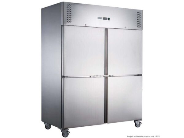 FED-X Four Split Door Upright Refrigerator, XURC1200S2V