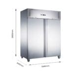 FED-X XURC1200SFV 1200L Double Door Upright Fridge