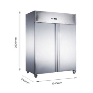 FED-X XURC1200SFV 1200L Double Door Upright Fridge