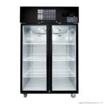SUFG1000B, Thermaster Black Double Glass Door Upright Freezer