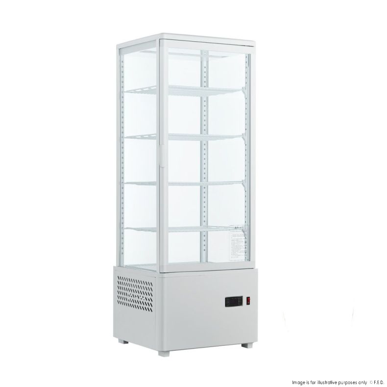 TCBD108L, Thermaster all round glass Display Fridge