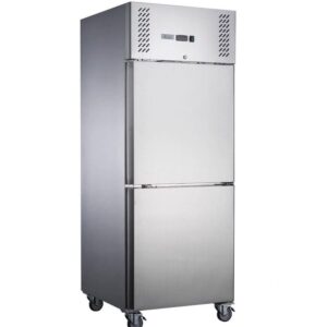 FED-X Split Two Door Upright Fridge 650L, XURC650S1V