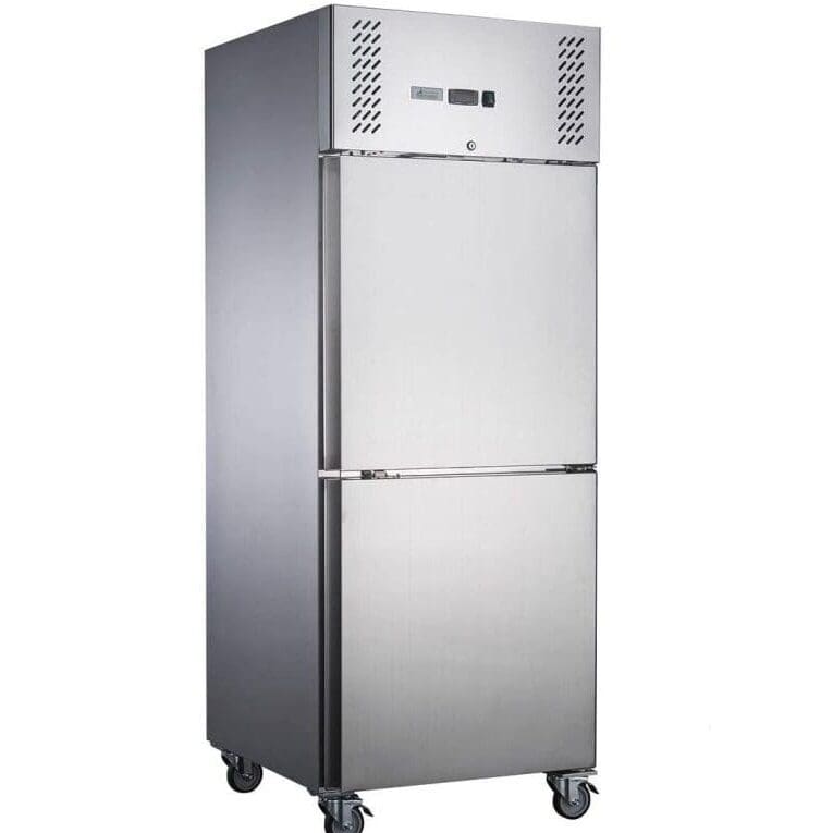 FED-X Split Two Door Upright Fridge 650L, XURC650S1V