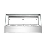 Bonvue BM14TC Angled Glass Wet & Dry Bain Marie - 4 x 1/1GN