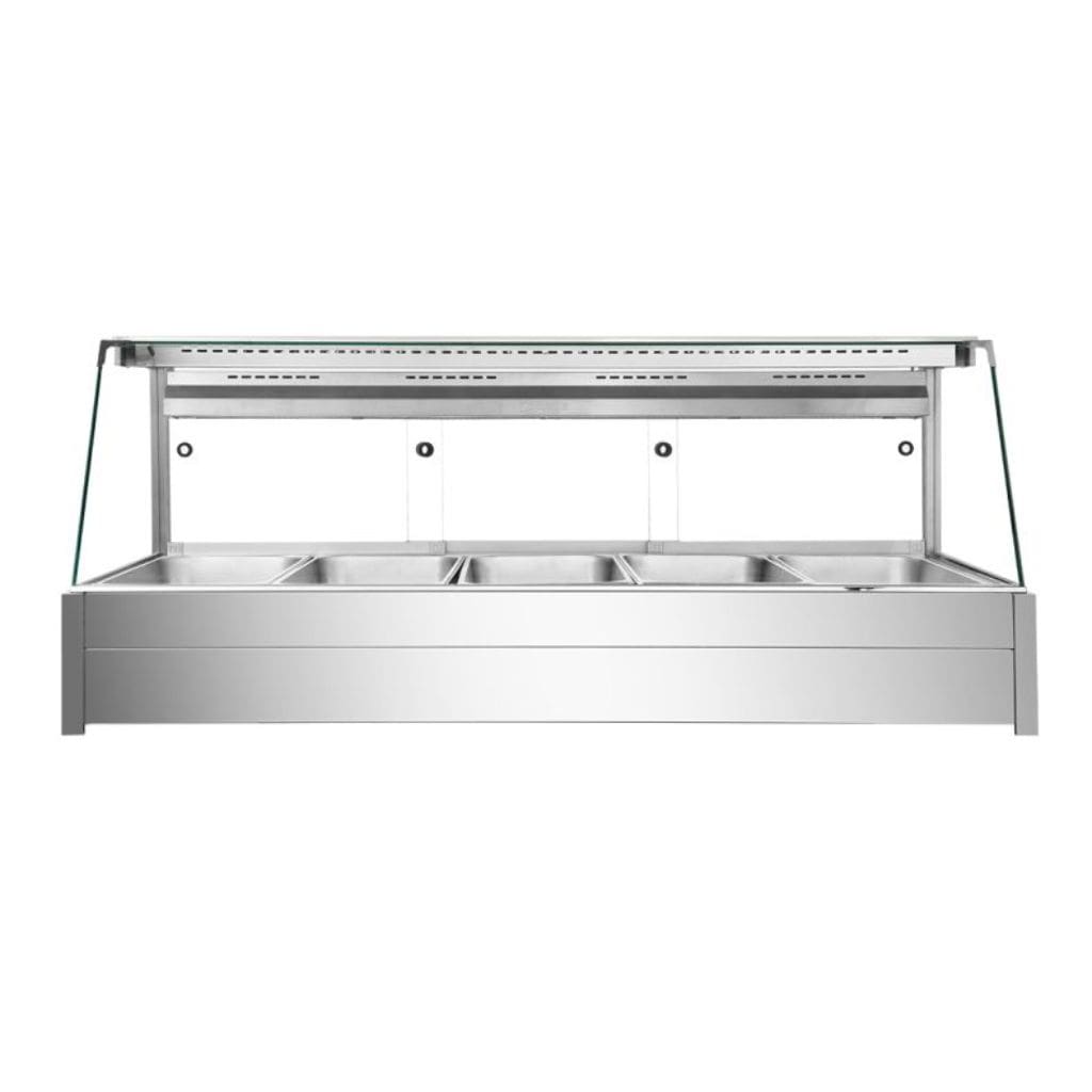 Bonvue BM17TC Angled Countertop Bain Marie - 5 x 1/1GN