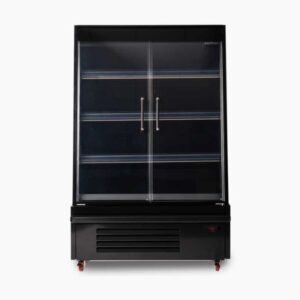 Bromic SVM1000SD-NR Semi Vertical Multideck Fridge 938mm Hinged