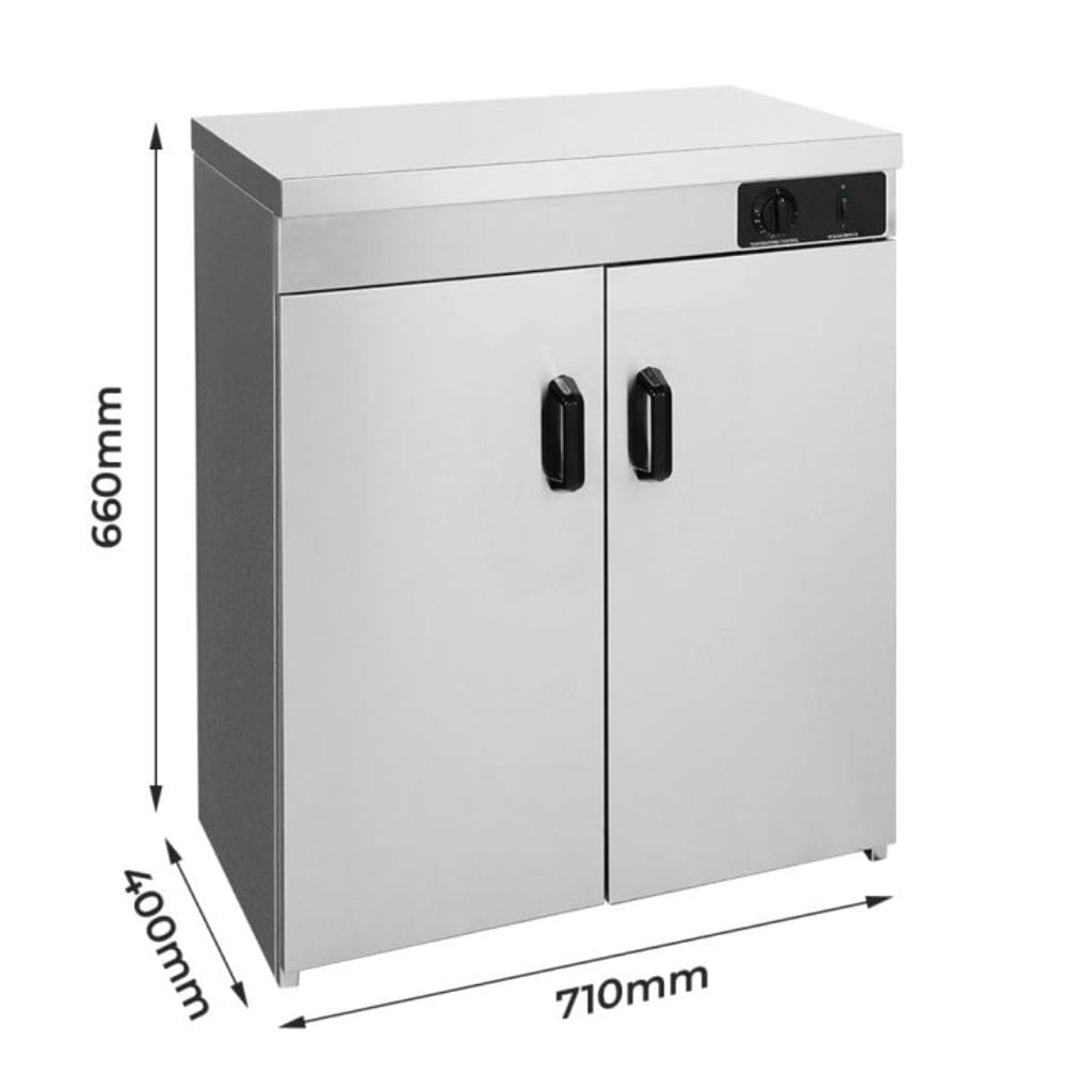 Elementry PW-DE Double Cabinet Plate Warmer 120 Plates