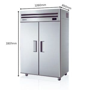 SFT45-2 Double Door Upright Freezer 2 Door 1200L
