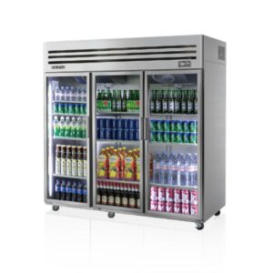 SRT65-3G, Skipio 3 Glass Door Upright Chiller 1876 Litre