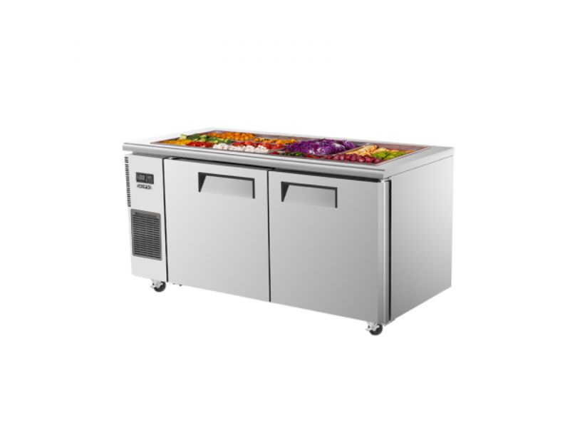 Skipio SSR15-2 Salad Side Prep Table Buffet 458L