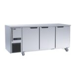 Thermaster Three Door Underbench Fridge 1800mm wide, TL1800TN-3D,