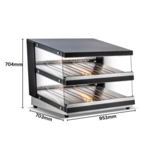 Bonvue HWB2-102 Backfill Heated Display Cabinet 950mm