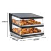 Bonvue HWB2-102 Backfill Heated Display Cabinet 950mm - Image 2