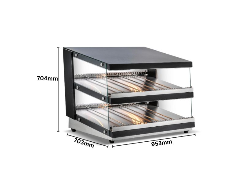 Bonvue HWB2-102 Backfill Heated Display Cabinet 950mm