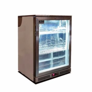 AG 1SBR-H Single Door Bar Fridge - Stainless Steel