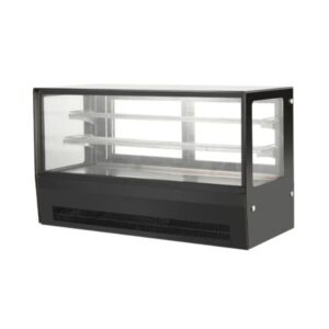 AG BTS1200 Square Glass Bench Top Display Fridge 1200mm