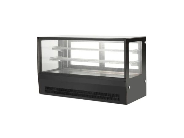 AG BTS1200 Square Glass Bench Top Display Fridge 1200mm