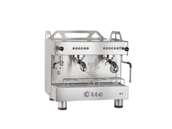 Bezzera BZOTTOCDE2IS1 OTTO Silver Compact 2 Group Espresso Machine