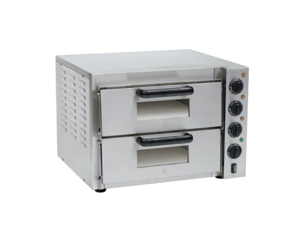 BakerMax Double Deck Table Top Electric Pizza Oven EP-2T